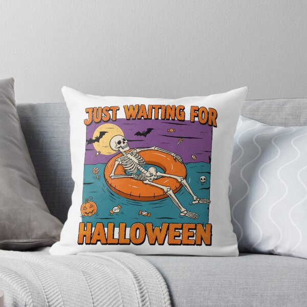 Item preview, Funny Spooky Skeleton Pool Party Tee designed and sold by afr-saad.