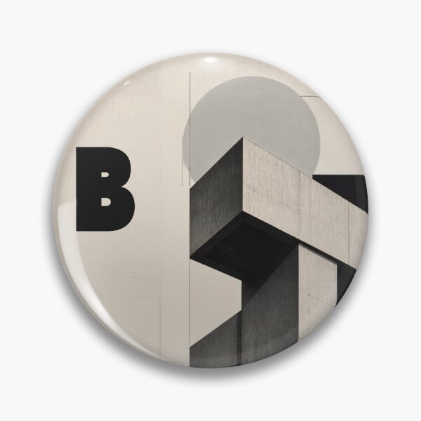 Item preview, Brutalist Minimalist Art designed and sold by TheRulingPen.