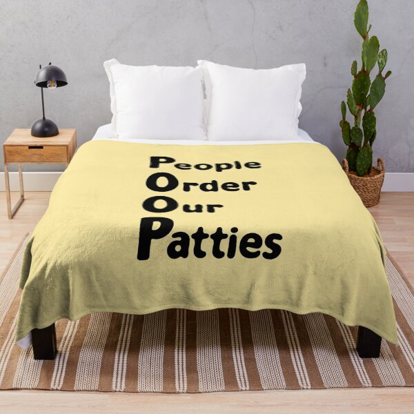 Item preview, POOP Spongebob - People Order Our Patties designed and sold by DibujandoPorfa.