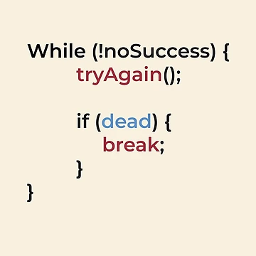 Artwork thumbnail, While Loop Programming Humor Tee Design by nocontextdept