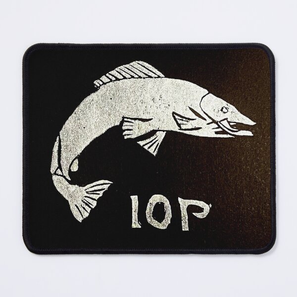 Item preview, Silver Salmon old 10p coin designed and sold by JOMCarveToPrint.