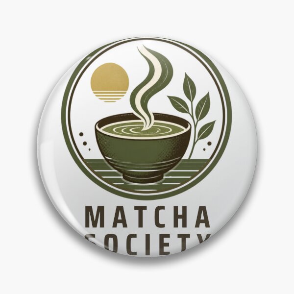 Item preview, Matcha Society Tea and Wellness Emblem designed and sold by LOGO-WORKS.