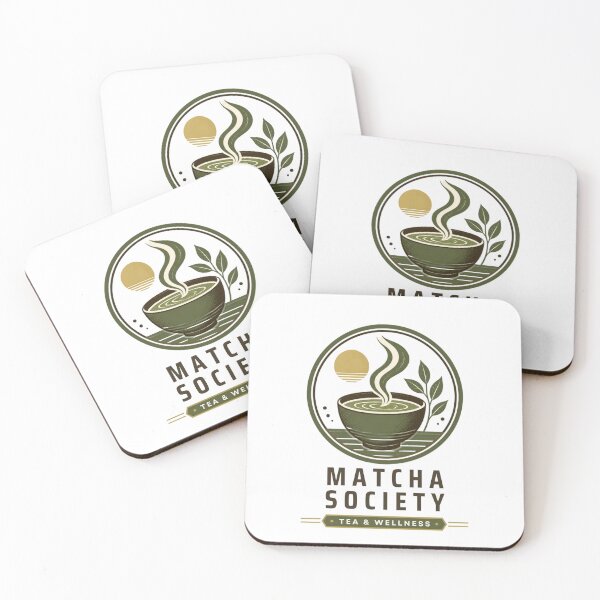 Item preview, Matcha Society Tea and Wellness Emblem designed and sold by LOGO-WORKS.