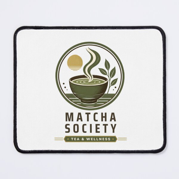 Item preview, Matcha Society Tea and Wellness Emblem designed and sold by LOGO-WORKS.