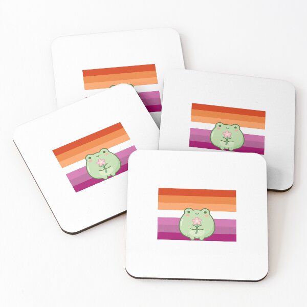 Item preview, lesbian frog designed and sold by snugbugxstudio.
