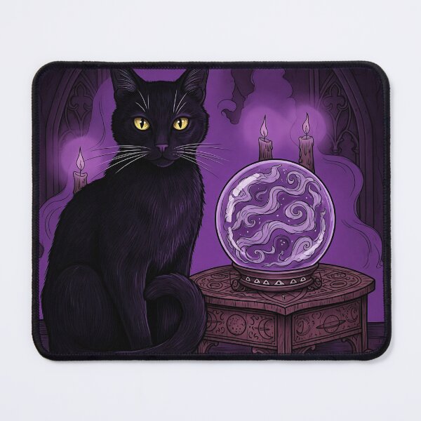 Item preview, Cat Fortune Teller Crystal Ball designed and sold by Michaelragheb.
