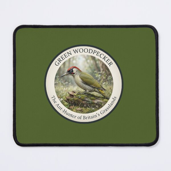 Item preview, GREEN WOODPECKER – The Ant Hunter of Britain's Grasslands designed and sold by The Digital Compass.