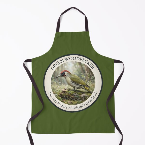 Item preview, GREEN WOODPECKER – The Ant Hunter of Britain's Grasslands designed and sold by The Digital Compass.