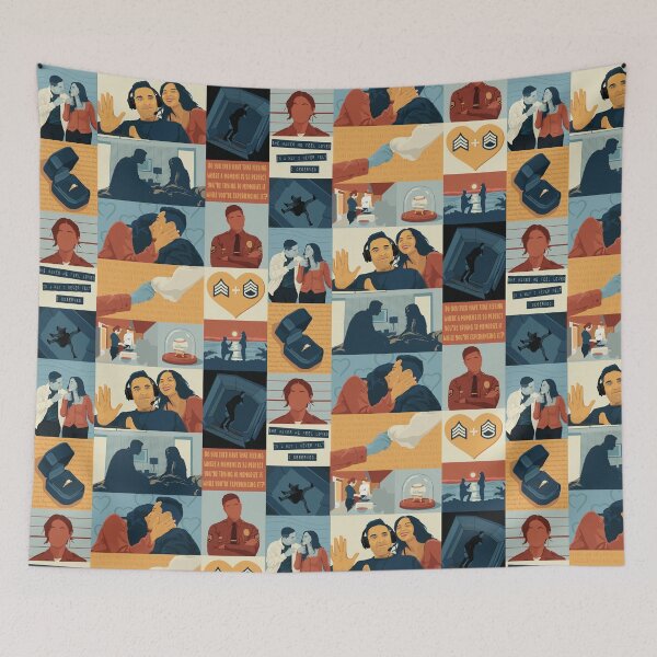 Item preview, Chenford Season 8 graphic illustration poster v2 | The Rookie designed and sold by gottaloveseries.