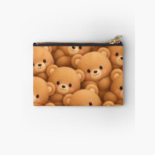 Item preview, Cute Fluffy Teddy Bear Pattern | Kawaii Bear Cub Seamless Nursery Design designed and sold by Atum&Art.