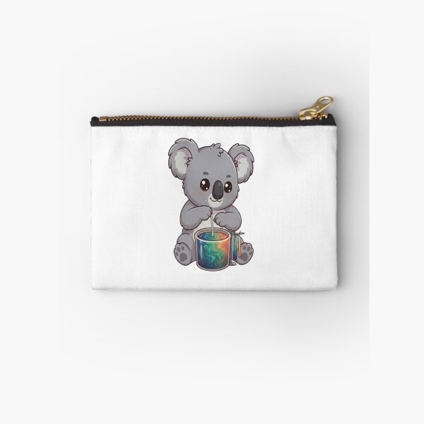 Item preview, Cute Koala Dipping Colorful Candles designed and sold by Ella_Sketch.