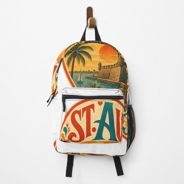 Item preview, Vintage St Augustine Heart - Retro USA Travel Souvenir designed and sold by VisualArtsOasis.