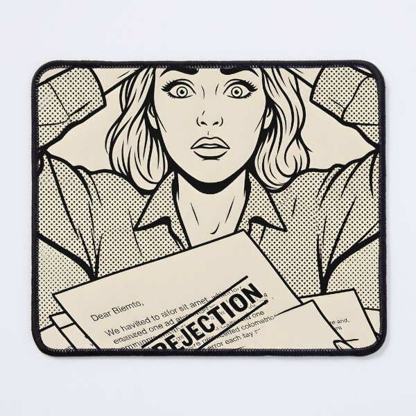 Item preview, Rejection Letter Corporate Dread Comic Poster designed and sold by DuckOddity.
