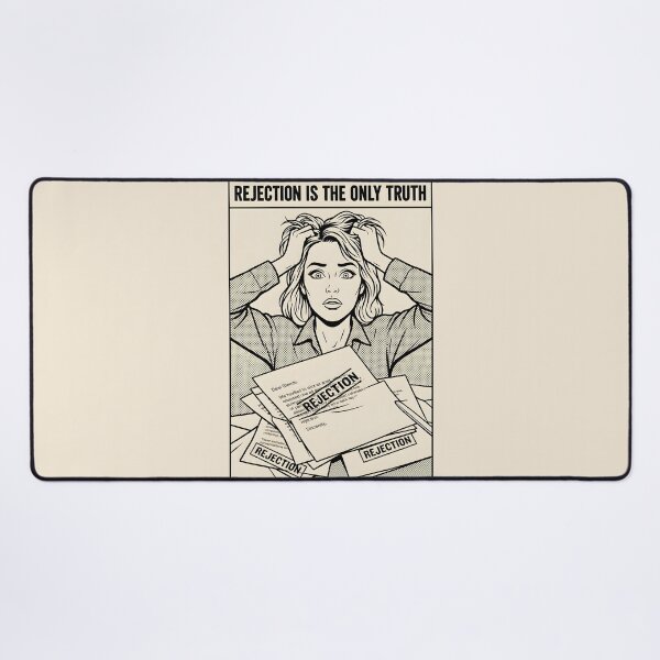 Item preview, Rejection Letter Corporate Dread Comic Poster designed and sold by DuckOddity.