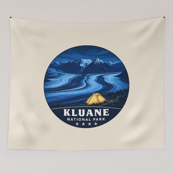Item preview, Kluane National Park and Reserve | Yukon Canada Mountain Adventure Design designed and sold by Gideon Emmerich.