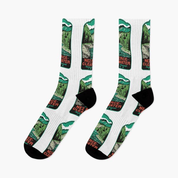 Item preview, Nez Perce-Clearwater National Forest Retro Idaho Art designed and sold by HalpinDesign.