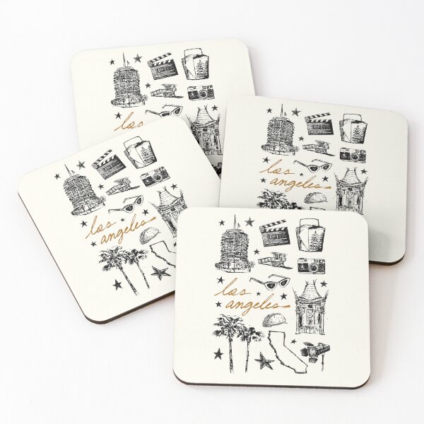 Item preview, Los Angeles - City of Angels, Hollywood, USA, for Travel Lovers designed and sold by TheLoveShop.