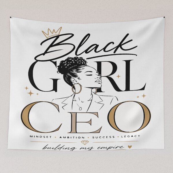 Item preview, Boss Woman Black-Owned Minimal Editorial Fashion T-Shirt designed and sold by Sunday.Supply.
