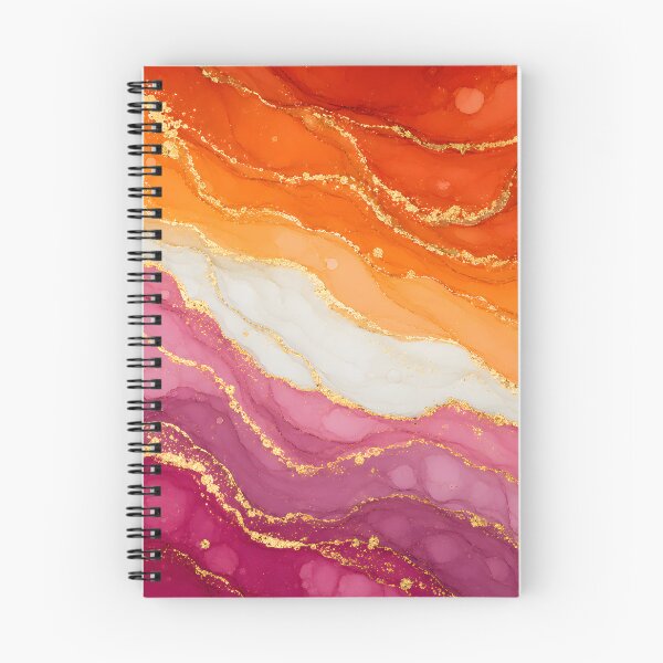 Item preview, Lesbian Marble - Pride Flag Colors designed and sold by Travelslightly.