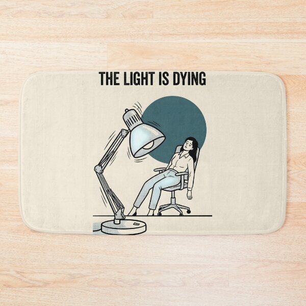 Item preview, Exhausted Work Night Dark Comic Poster designed and sold by DuckOddity.