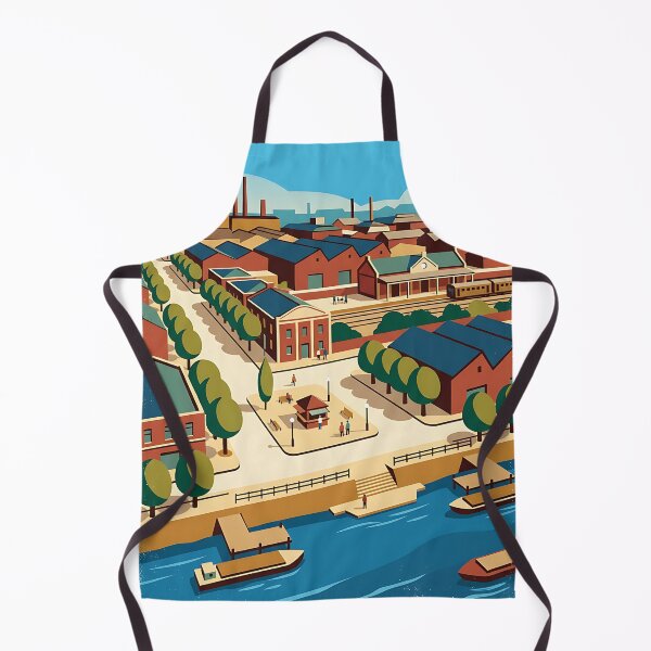 Item preview, Ezpeleta Buenos Aires Argentina Vintage Travel Poster designed and sold by TravelersGems.