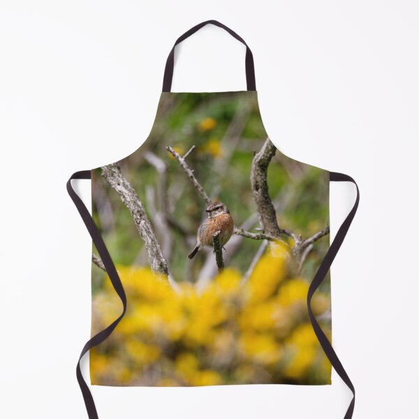 Item preview, A female Stonechat in Gower designed and sold by TomRomanPhotos.