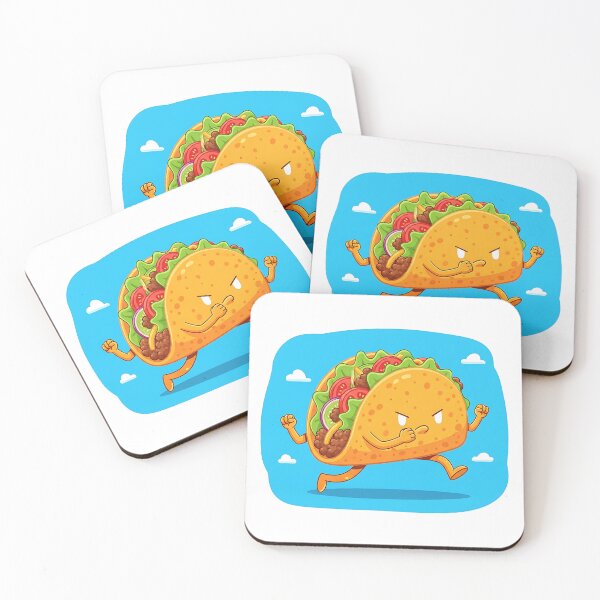 Item preview, Angry Running Taco Mascot designed and sold by Michaelragheb.