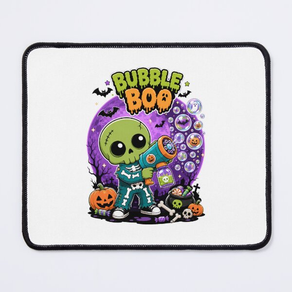 Item preview, Bubble Boo Cute Skeleton Halloween designed and sold by M.Store.