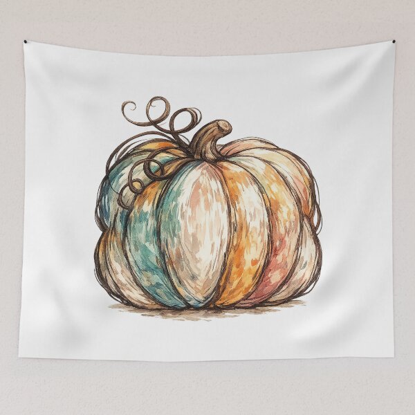 Item preview, Colorful-Boho-Pumpkin designed and sold by afr-saad.