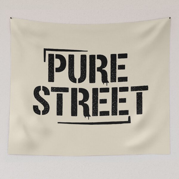 Item preview, Pure Street Stencil Graffiti Paint Drip Logo designed and sold by DigitalArtx-com.