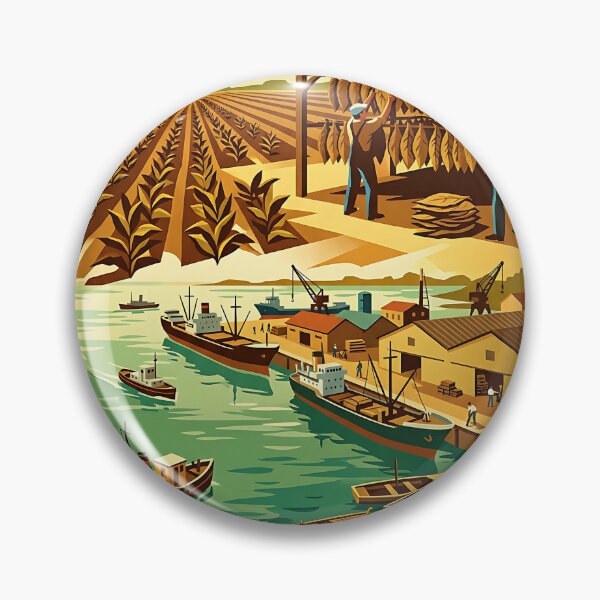 Item preview, Goya Corrientes Argentina Vintage Travel Poster designed and sold by TravelersGems.