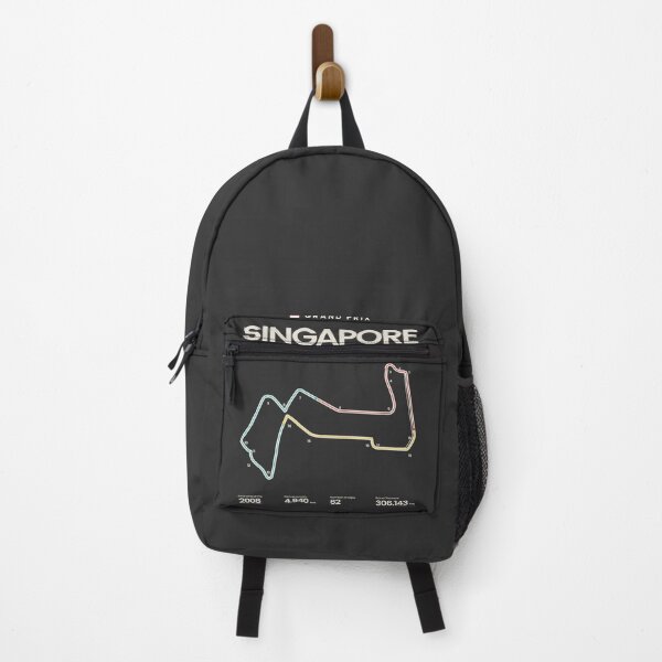Item preview, Marina Bay Street Circuit | Singapore Grand Prix Motorsports Circuit Map designed and sold by archetype prints.