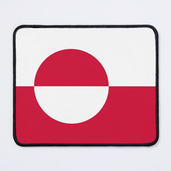 Item preview, Flag of Greenland designed and sold by FlagsandSymbols.