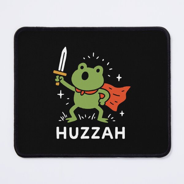 Item preview, Hero Frog Huzzah Funny Meme designed and sold by gunaone-design.