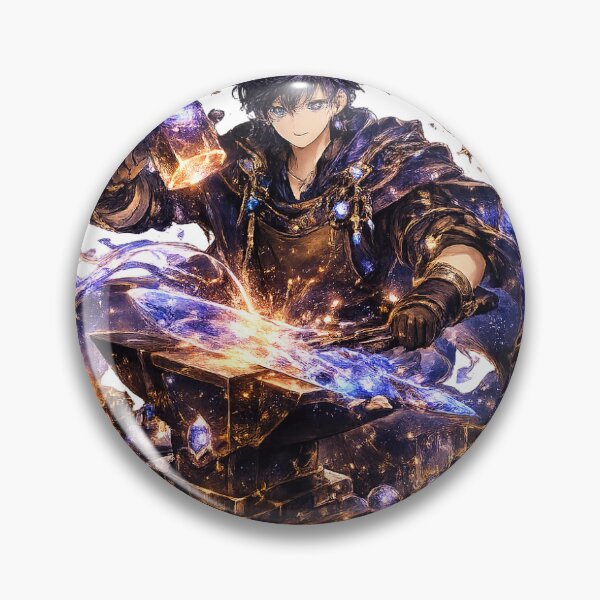 Item preview, Galaxy Swordsmith Sticker designed and sold by blossomfun.