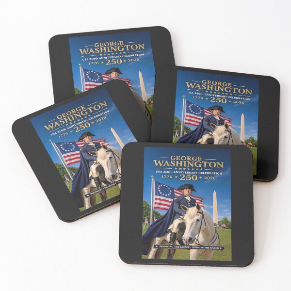 Item preview, GEORGE WASHINGTON 250th USA ANNIVERSARY 1776 to 2026 - Fine Art designed and sold by DBM Photo Art 1.