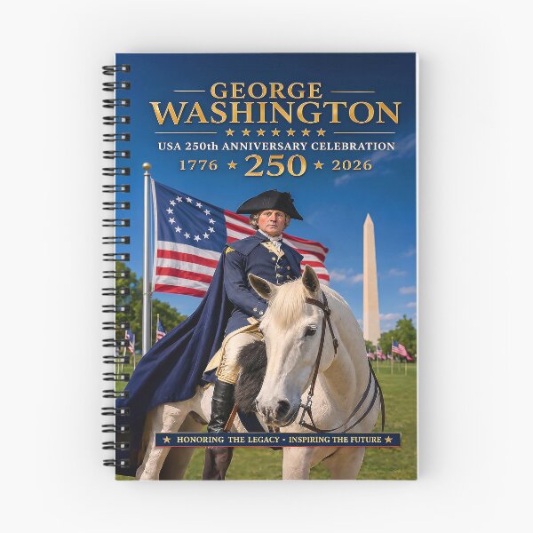 Item preview, GEORGE WASHINGTON 250th USA ANNIVERSARY 1776 to 2026 - Fine Art designed and sold by DBM Photo Art 1.
