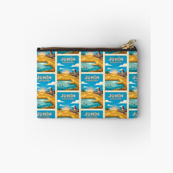 Item preview, Junín Buenos Aires Argentina Vintage Travel Poster designed and sold by TravelersGems.