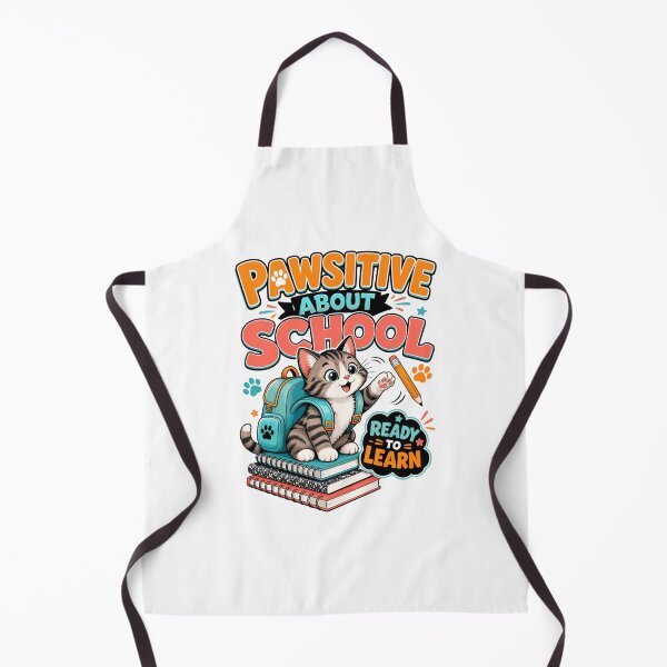 Item preview, Back to School Kitten: Pawsitive and Ready to Learn designed and sold by Fenay Designs.