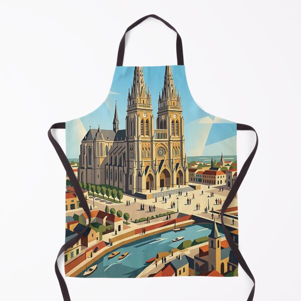 Item preview, Luján Buenos Aires Argentina Vintage Travel Poster designed and sold by TravelersGems.