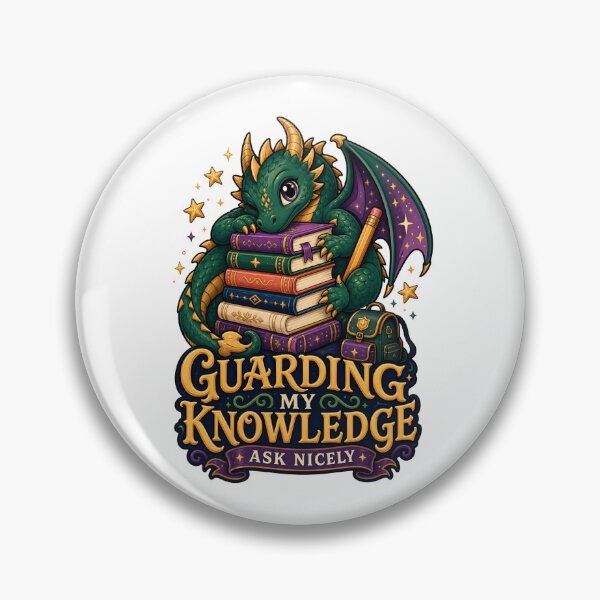 Item preview, Back to School Dragon: Guarding My Knowledge designed and sold by Fenay Designs.