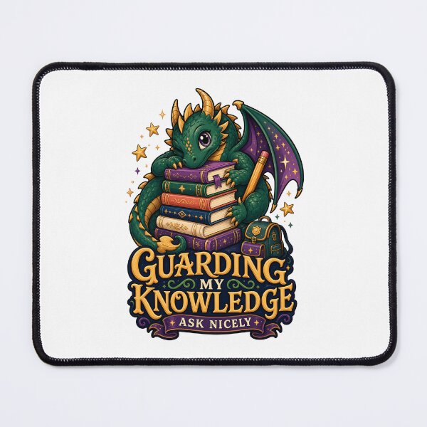 Item preview, Back to School Dragon: Guarding My Knowledge designed and sold by Fenay Designs.