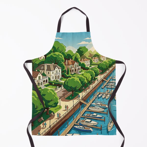 Item preview, Martínez Buenos Aires Argentina Vintage Travel Poster designed and sold by TravelersGems.