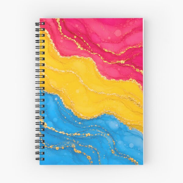 Item preview, Pansexual Marble - Pan Pride Flag Colors designed and sold by Travelslightly.