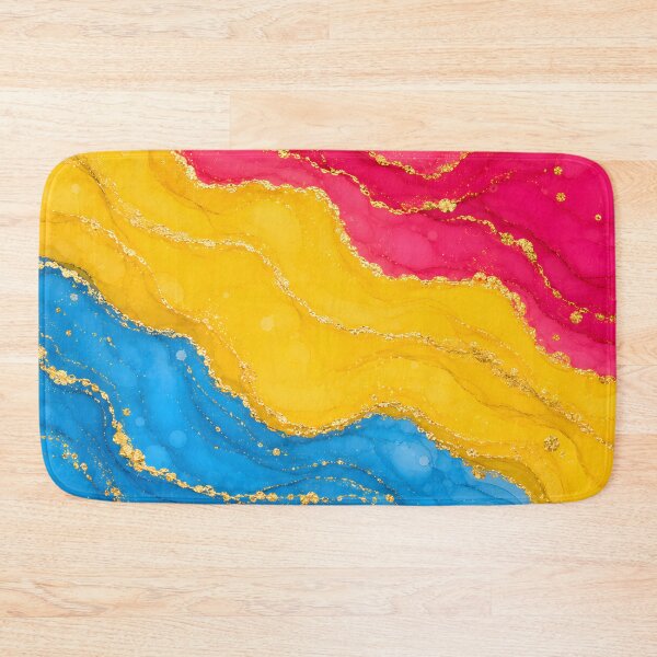 Item preview, Pansexual Marble - Pan Pride Flag Colors designed and sold by Travelslightly.