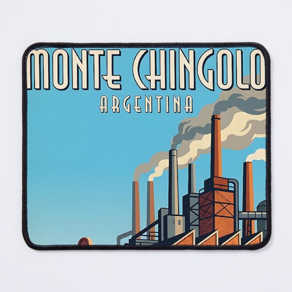 Item preview, Monte Chingolo Buenos Aires Argentina Vintage Travel Poster designed and sold by TravelersGems.