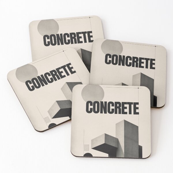 Item preview, Concrete Minimalist Art designed and sold by TheRulingPen.