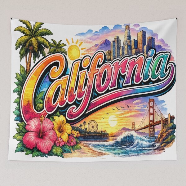 Item preview, California State designed and sold by DazzleKitty.