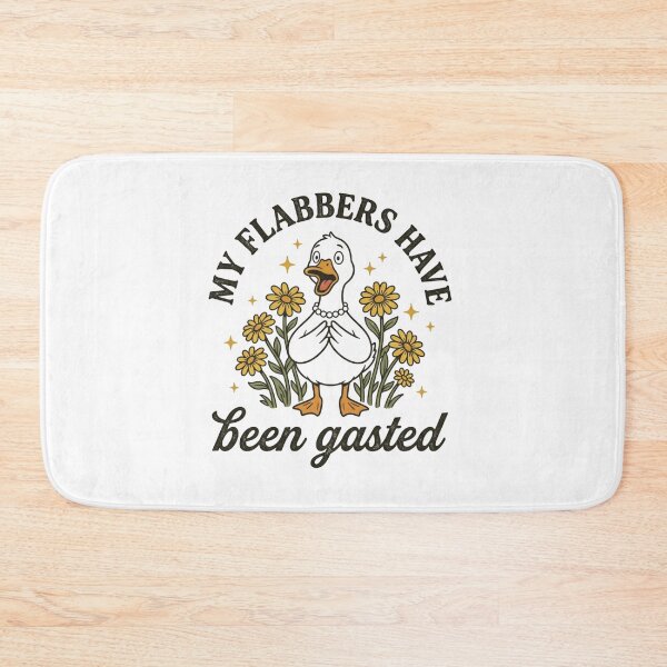 Item preview, My Flabbers Have Been Gasted Funny Shocked Duck Vintage designed and sold by raedattia.