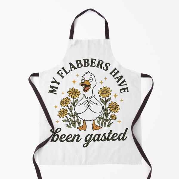 Item preview, My Flabbers Have Been Gasted Funny Shocked Duck Vintage designed and sold by raedattia.